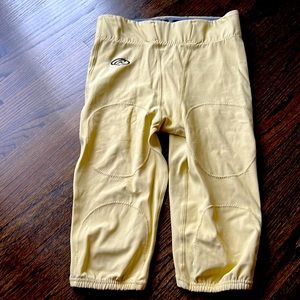 Rawlings youth football pants in gold